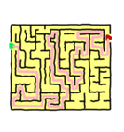 Maze:Can you escape？（個別スタンプ：12）