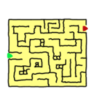 Maze:Can you escape？（個別スタンプ：13）