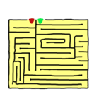 Maze:Can you escape？（個別スタンプ：15）