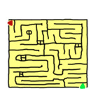 Maze:Can you escape？（個別スタンプ：17）