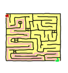 Maze:Can you escape？（個別スタンプ：18）