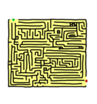 Maze:Can you escape？（個別スタンプ：33）