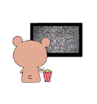 A boy in bear suit（個別スタンプ：29）