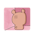 A boy in bear suit（個別スタンプ：37）