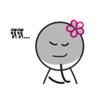 Noo Dokmai (Cute Flowers) by L3kjung（個別スタンプ：17）