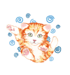 ニャーニャー呼んだら（個別スタンプ：24）