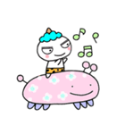 オニちゃん 宇宙人に出会う（個別スタンプ：31）