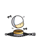 チャック部。（個別スタンプ：36）