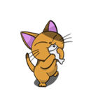 Nekoru the Fussy Cat（個別スタンプ：16）