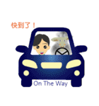 Black Face-Sheep Grace（個別スタンプ：17）