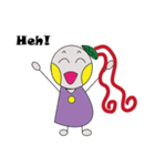 Diary The Little Girl（個別スタンプ：3）