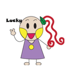 Diary The Little Girl（個別スタンプ：4）