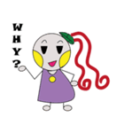 Diary The Little Girl（個別スタンプ：5）
