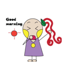 Diary The Little Girl（個別スタンプ：6）