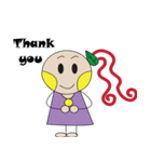 Diary The Little Girl（個別スタンプ：7）