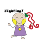 Diary The Little Girl（個別スタンプ：16）