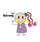 Diary The Little Girl（個別スタンプ：24）