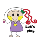 Diary The Little Girl（個別スタンプ：25）