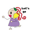 Diary The Little Girl（個別スタンプ：26）