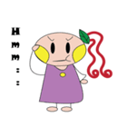 Diary The Little Girl（個別スタンプ：34）