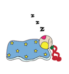 Diary The Little Girl（個別スタンプ：39）