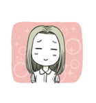 The peaceful girl 2 [English]（個別スタンプ：21）