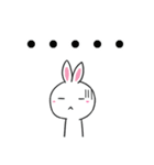 Little rabbit ＆ childish fox daily（個別スタンプ：24）