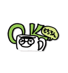 めがねのマギー（個別スタンプ：3）