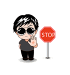 fierce bear（個別スタンプ：34）
