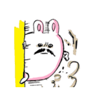 しぶるバニーダディ（個別スタンプ：15）