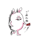 しぶるバニーダディ（個別スタンプ：22）