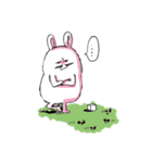 しぶるバニーダディ（個別スタンプ：24）