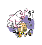 しぶるバニーダディ（個別スタンプ：26）
