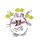 しぶるバニーダディ（個別スタンプ：32）