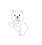 Dancing Polar Bear ENG（個別スタンプ：1）