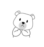 Dancing Polar Bear ENG（個別スタンプ：3）