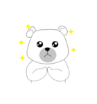 Dancing Polar Bear ENG（個別スタンプ：4）