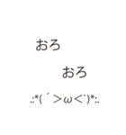 しゃべる顔文字ちゃん(その3)（個別スタンプ：16）