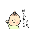 誰でも使いやすい、べびひまちゃんスタンプ（個別スタンプ：5）