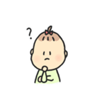 誰でも使いやすい、べびひまちゃんスタンプ（個別スタンプ：17）