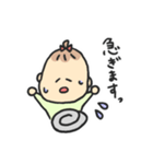 誰でも使いやすい、べびひまちゃんスタンプ（個別スタンプ：25）