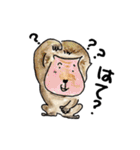 よく使うひと言★動物編（個別スタンプ：3）