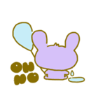 Sokoko Bunny Pastel（個別スタンプ：3）