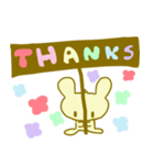 Sokoko Bunny Pastel（個別スタンプ：7）