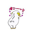偽り系女子カリンちゃん（個別スタンプ：5）