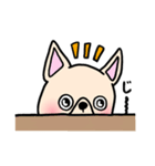 ブルドックのプルちゃん（個別スタンプ：3）