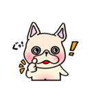 ブルドックのプルちゃん（個別スタンプ：8）