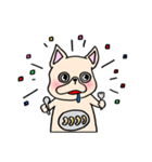 ブルドックのプルちゃん（個別スタンプ：11）