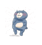 クリーミーくまさんと猫のるんちゃん（個別スタンプ：3）