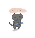 クリーミーくまさんと猫のるんちゃん（個別スタンプ：8）